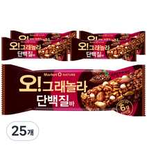 마켓오 오 그래놀라 단백질바, 40g, 25개