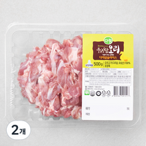 다향오리 무항생제 인증 우리땅 오리 다리살 슬라이스 (냉장), 500g, 2개