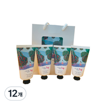 썸앤제주 동백 핸드크림 4p 세트, 12개, 50ml