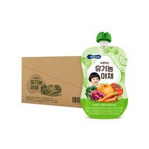 베베쿡 처음먹는 유기농 야채 100ml, 과일야채맛, 10개