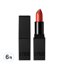 제이뮤 마이 디어 립스틱 3.5g, 2호 밀키레드, 6개
