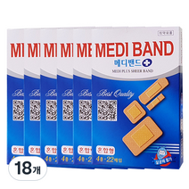 메디밴드 혼합형 4종 22p, 18개