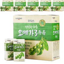 일동후디스 건강한 하루 오메가3 두유, 190ml, 96개