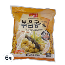 청은 볶음콩가루, 6개, 1kg