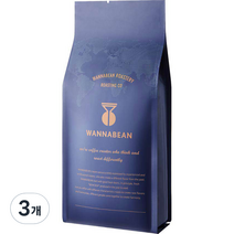 워너빈 시그니쳐 하우스 블렌딩 원두, 에스프레소, 1kg, 3개