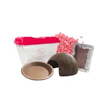 로라펫 소라게 키우기 사육장 5종 세트, 로즈핑크(바닥재), 랜덤발송(채집통 뚜껑)