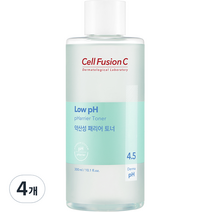 셀퓨전씨 약산성 패리어 토너, 300ml, 4개