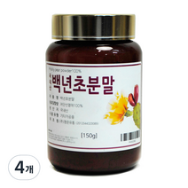동광한방몰 백년초 분말, 150g, 4개