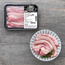 파머스팩 제주 흑돼지 미박칼집삼겹살 구이용 (냉장), 500g, 1팩