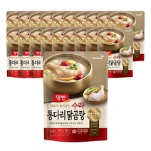 양반 수라 통다리 닭곰탕, 460g, 20개