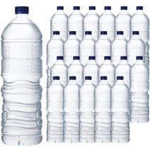 해태음료 강원 평창수 무라벨 생수, 24개, 2L