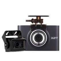 지넷 화물 트럭용 전 후방 Full HD LCD 블랙박스 X2T Plus