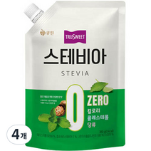 큐원 스테비아, 380g, 4개