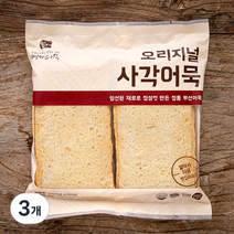 영자어묵 오리지널 사각어묵, 1000g, 3개