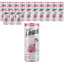 칼로바이 프로틴 스파클링 무설탕 핑크자몽 탄산음료, 240ml, 24개