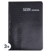 양지사 디루소 비저널 일반노트, 블랙 S, 3개