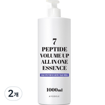 아요델 7 펩타이드 볼륨업 보습미백링클케어 올인원 에센스, 1000ml, 2개