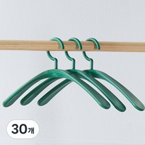 지니 시그니처 C 옷걸이, 그린, 30개