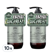 플루 테라피 바디워시 바질 유칼립투스향, 500g, 10개