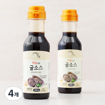 사랑과정성 사랑담은 굴소스, 240g, 4개