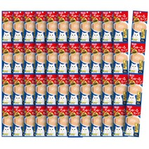 이나바 고양이 챠오 츄르 스프 (유산균2000억), 48입, 참치&관자 (TCR-142)