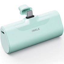 아이워크 미니 보조배터리, DBL4500C(C타입), 민트