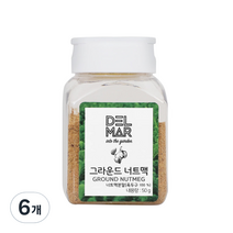 딜리셔스마켓 넛맥분 소형, 50g, 6개