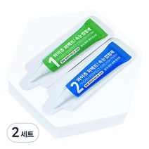 와이츄 퍼펙트 속눈썹펌제 시즌3 파우치형 1제 1g + 2제 1g 10개 세트, 2세트