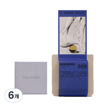 톤28 얼굴 씻을거리 S5 구아줄렌 호호바오일 건복합성 약산성 클렌징 비누, 100g, 6개