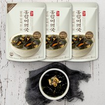 가마솥 깔끔담백한 맛 홍합미역국, 500g, 3개