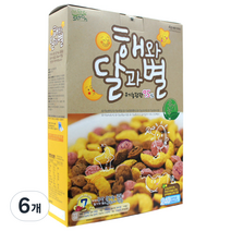 씨튼베이커리 유기농 해달별 후레이크, 240g, 6개