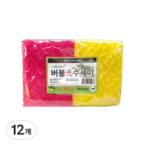 아젤리아 버블광 수세미 2종 x 5p세트, 12개