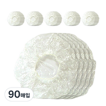세림 비닐헤어캡, 투명, 90매입