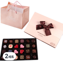 상상앤드 스윗러브 24구 수제초콜릿 + 쇼핑백 랜덤 발송, 240g, 2세트