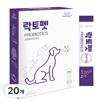 락토펫 강아지 프로바이오틱스 스틱형 2g, 황태, 20개