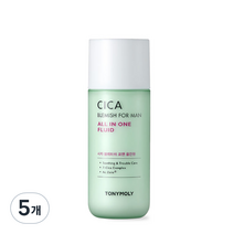 토니모리 더마 랩 시카 블레미쉬 포 맨 올인원 플루이드, 150ml, 5개