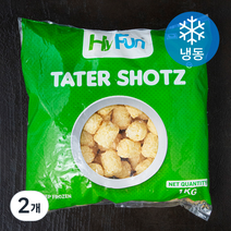 테이터샷 감자튀김 (냉동), 1kg, 2개