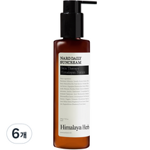 부케가르니 나드 데일리 선크림 SPF46 PA+++, 200g, 6개