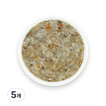 짱죽 유아용 실온 이유식 중기 죽 2, 모듬버섯죽, 160g, 5개
