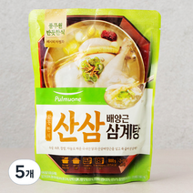 풀무원 반듯한식 산삼배양근 삼계탕, 5개, 800g