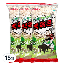 우포따오기 백옥콘 강냉이, 220g, 15개
