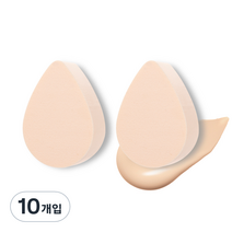 더툴랩 촉촉 베이스 메이크업 파운데이션 퍼프 스펀지 워터 드롭 2p, 5개