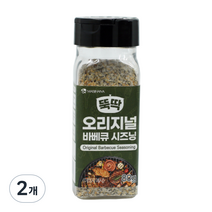 마시하나 뚝딱 오리지널 바베큐 시즈닝, 80g, 2개