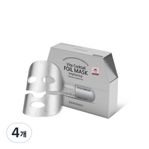 바노바기 비타 칵테일 호일 마스크 브라이트닝 300ml, 10개입, 4개