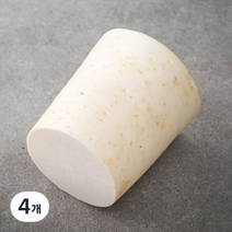 곰곰 국내산 친환경 절단 무, 500g, 4개