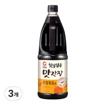 청정원 햇살담은 맛간장 조림볶음용, 1.7L, 3개