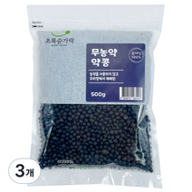 초록숟가락 무농약 약콩, 3개, 500g