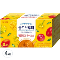 담터 콜드브루티 애플망고 루이보스, 1.5g, 20개입, 4개