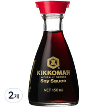 기꼬만 테이블간장 양조간장, 150ml, 2개