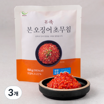 본죽 오징어 초무침, 150g, 3개